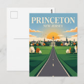 Princeton (New Jersey) Briefkaart (Voorkant / Achterkant)