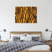Princeton Oranje Zebra Print (Insitu (Slaapkamer))