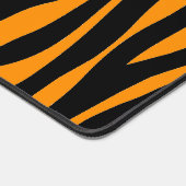 Princeton Oranje Zebra Print Bureaumat (Hoek)