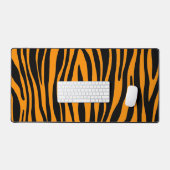 Princeton Oranje Zebra Print Bureaumat (Keyboard & Muis)