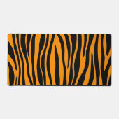 Princeton Oranje Zebra Print Bureaumat (Voorkant)
