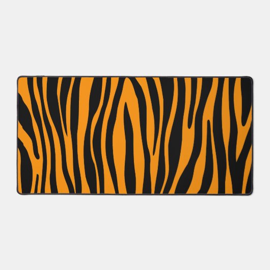 Princeton Oranje Zebra Print Bureaumat (Voorkant)