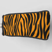 Princeton Oranje Zebra Print Golfheadcover (Voorkant)