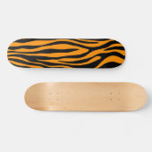 Princeton Oranje Zebra Print Persoonlijk Skateboard (Horizontaal)