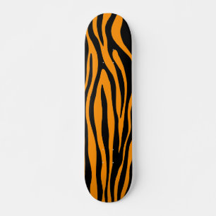 Princeton Oranje Zebra Print Persoonlijk Skateboard