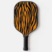 Princeton Oranje Zebra Print Pickleball Paddle (Achterkant)