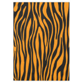Princeton Oranje Zebra Print Tafelkleed (Voorkant)