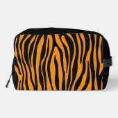 Princeton Oranje Zebra Print Toilettasje (Achterkant)