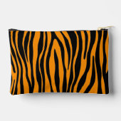 Princeton Oranje Zebraprint Etui (Achterkant)