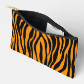 Princeton Oranje Zebraprint Etui (Open)