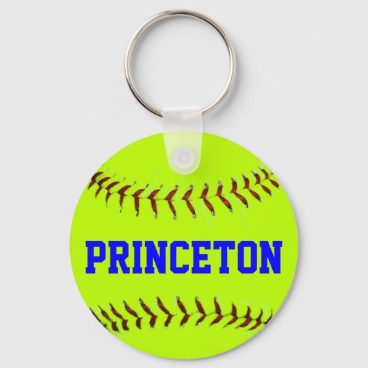 Princeton Softball Sleutelhanger (Voorkant)
