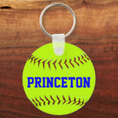 Princeton Softball Sleutelhanger (Voorkant)
