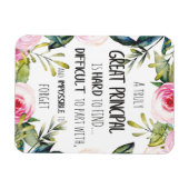 Principal Appreciation Gift Principal Kantoor Magneet (Horizontaal)