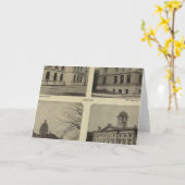 Principal bldgs, Portland, Oregon Kaart (Gele Bloem)