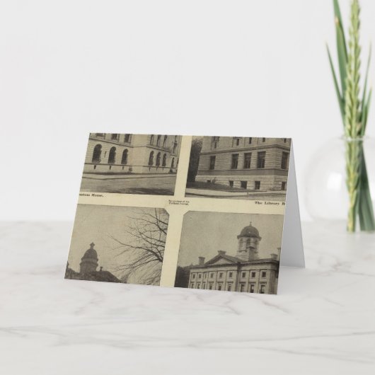 Principal bldgs, Portland, Oregon Kaart (Voorkant)