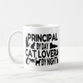 Principal Cat Lover Koffiemok (Links)