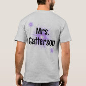 Principal gepersonaliseerd grappig Ik ben geen goo T-shirt (Achterkant)