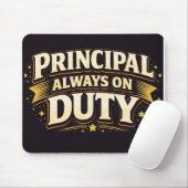 Principal: Nothing Is Simple | Funny Admin Gift Muismat (Met muis)