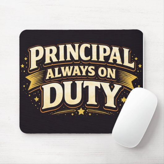 Principal: Nothing Is Simple | Funny Admin Gift Muismat (Met muis)