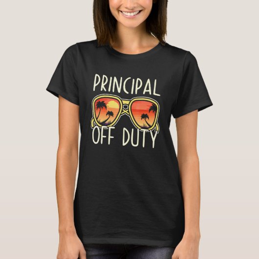 Principal of Duty Zonnebril Strand Vakantie Appre T-shirt (Voorkant)