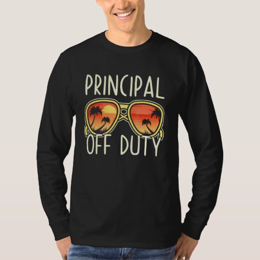 Principal of Duty Zonnebril Strand Vakantie Appre T-shirt (Voorkant)