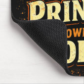 Principal Powered by Coffee | Funny Admin Gift Muismat (Hoek)