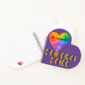Principal Pride Heart Shaped Notitieboek (Binnen)