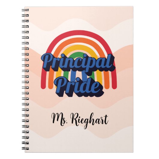 Principal Pride Spiral notitieboek (Voorkant)