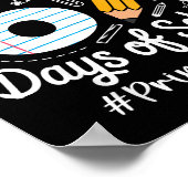 Principal Survived 67 Days Of School Humor Design  Poster (Hoek)