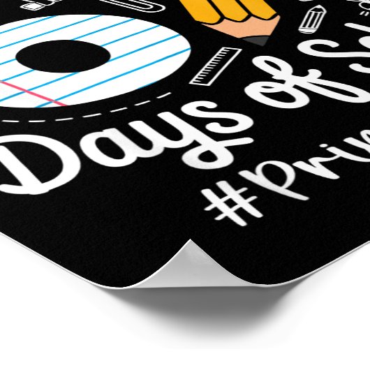 Principal Survived 67 Days Of School Humor Design  Poster (Hoek)