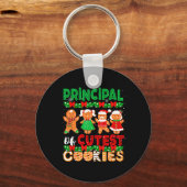 Principal van Schattigee koekjes Kerst Gingerbread Sleutelhanger (Voorkant)