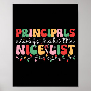 Principals maken altijd de mooie lijst Principal C Poster