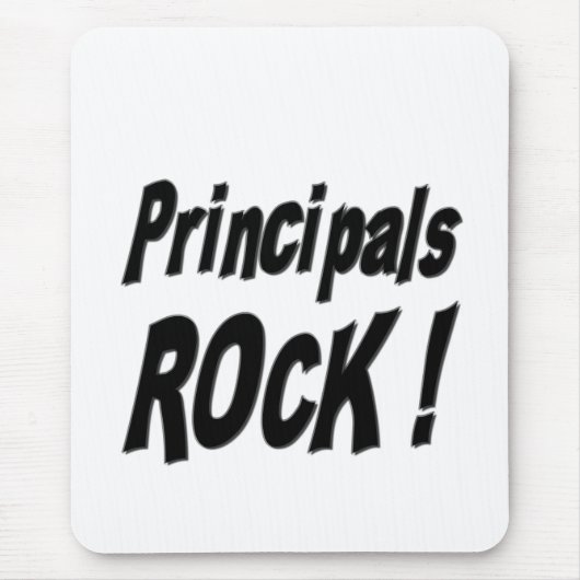 Principals Rock! Mousepad Muismat (Voorkant)