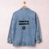 Principe Momenten - Zwarte belettering Denim Jacket (Hangar)
