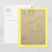 Principe Sylphide in ballet Briefkaart (Voorkant / Achterkant)