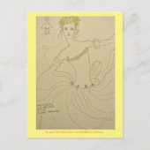 Principe Sylphide in ballet Briefkaart (Voorkant)