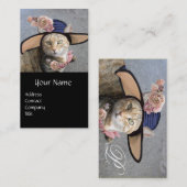 PRINCIPE TATUS/ELEGANT CAT, BIG DIVA-PET EN -ROZEN VISITEKAARTJE (Voorkant / Achterkant)