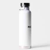 Principes van Phi Sigma Kappa Waterfles (Rechts)