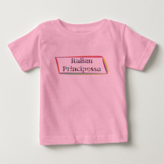 Principessa Baby T-shirt (Voorkant)