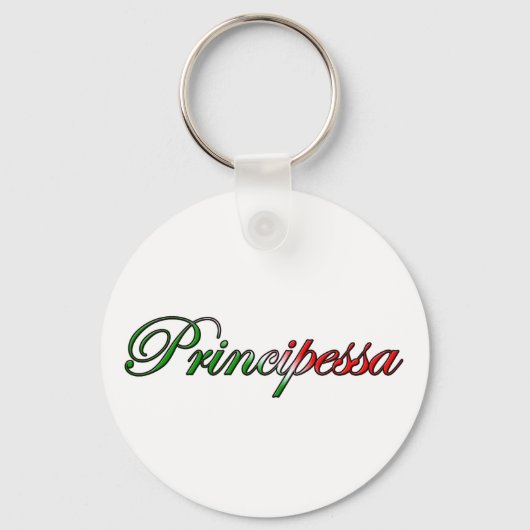 Principessa (Italiaanse prinses) Sleutelhanger (Voorkant)