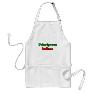 Principessa Italiana (Italiaanse prinses) Standaard Schort