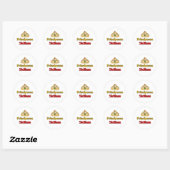Principessa Siciliana... Ronde Sticker (Vel)