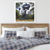 PRINCÍPIOS DA ORDEM ECONÔMICA - CANVAS esticada (Insitu (Slaapkamer))