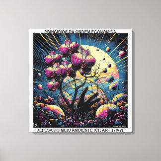 PRINCÍPIOS DA ORDEM ECONÔMICA - CANVAS esticada