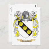 Pringle Coat of Arms (familiewapen) Briefkaart (Voorkant / Achterkant)