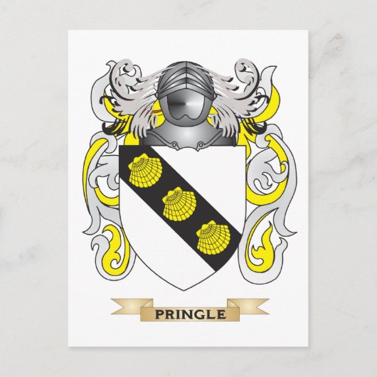 Pringle Coat of Arms (familiewapen) Briefkaart (Voorkant)