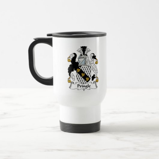 Pringle Family Crest Reisbeker (Links)