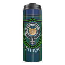 Pringle Schotse Clan Tartan en Wapen