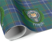 Pringle Scottish Clan Tartan & Crest Cadeaupapier (Rol Hoek)