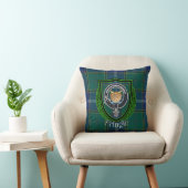Pringle Scottish Clan Tartan & Crest Kussen (Stoel)